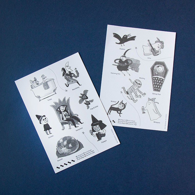 Monster and ghost tattoos